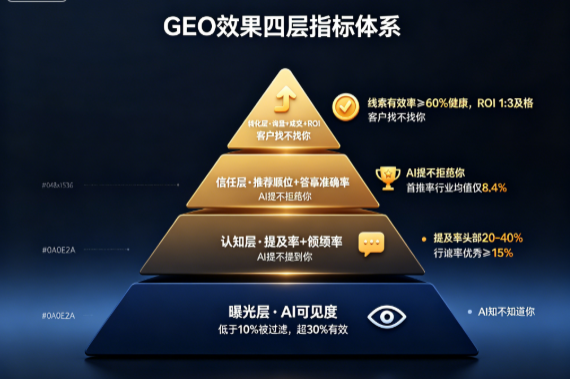 很多老板接触 GEO,必问的一句话:怎么判断效果——给你效果衡量体系,不再被数字游戏忽悠 配图2